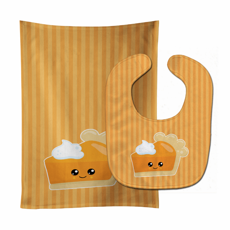 Seasonal Baby Bib & Burp Cloth