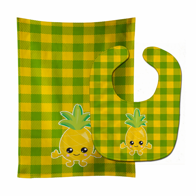 Fruit Baby Bib & Burp Cloth