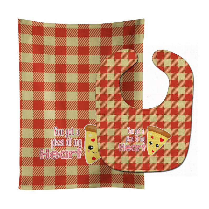 Food Baby Bib & Burp Cloth