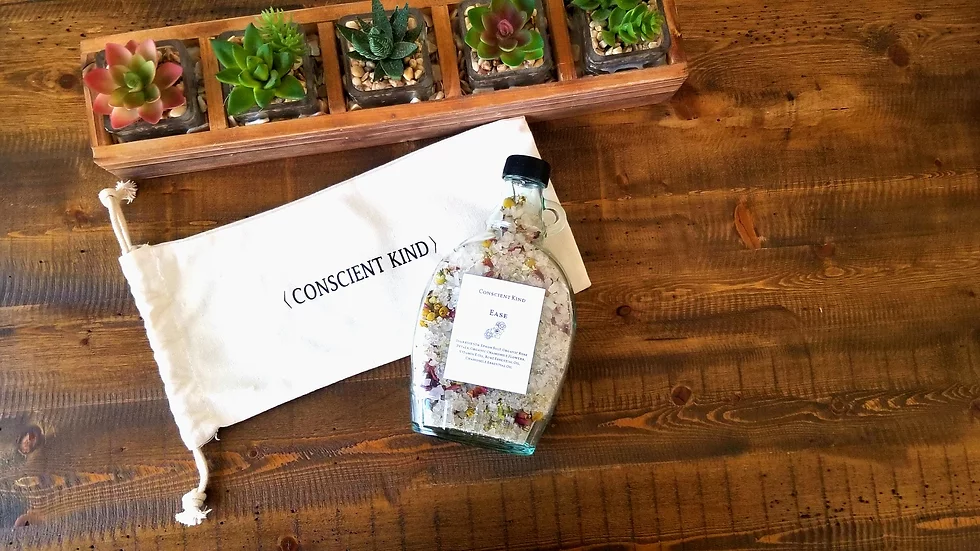 Ease: Epsom Salt Floral Bath Tea