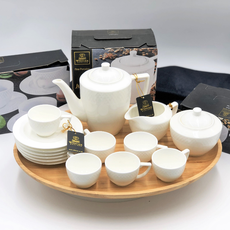 16 piece Fine Julia espresso/coffee entertaining set