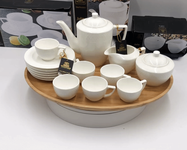 16 piece Fine Julia espresso/coffee entertaining set