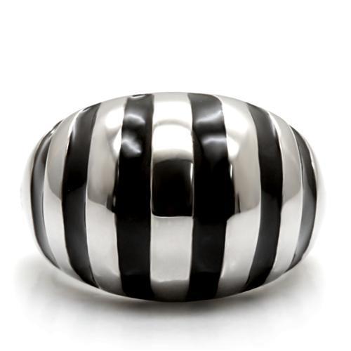 TK038 - High polished (no plating) Stainless Steel Ring with No Stone