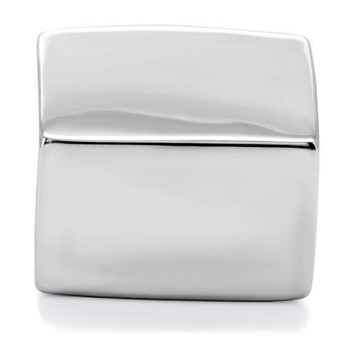 TK134 - High polished (no plating) Stainless Steel Ring with No Stone