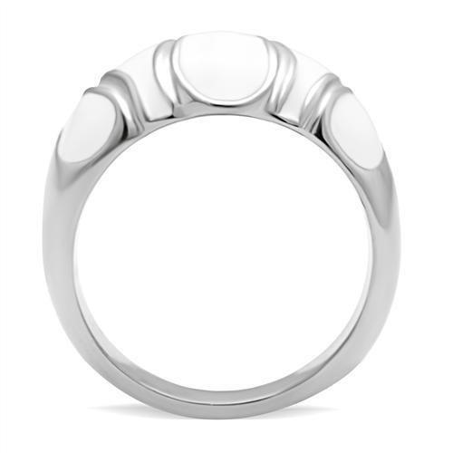 TK230 - High polished (no plating) Stainless Steel Ring with No Stone