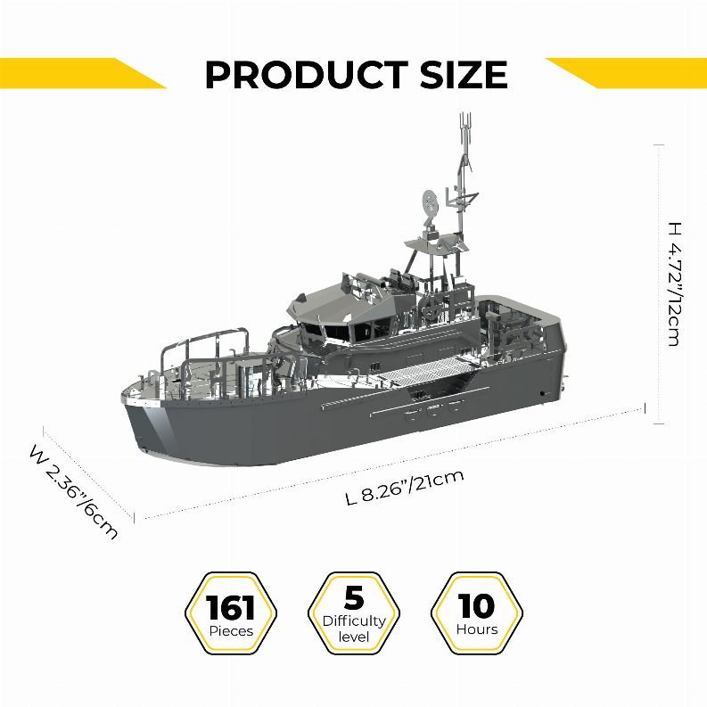 Guardian of the Coasts mechanical model constructor kit