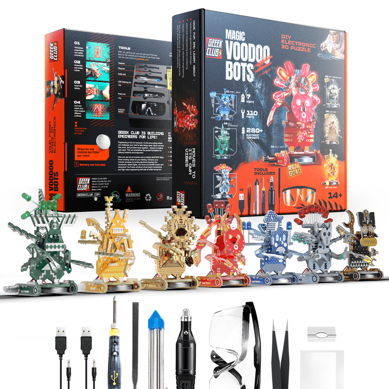 Voodoo 7 ROBOTS full set Printed Circuit Boards + Tools