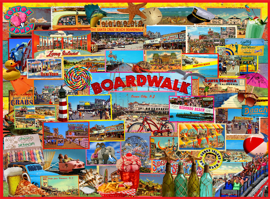 Boardwalk Memories 1000-Piece Puzzle