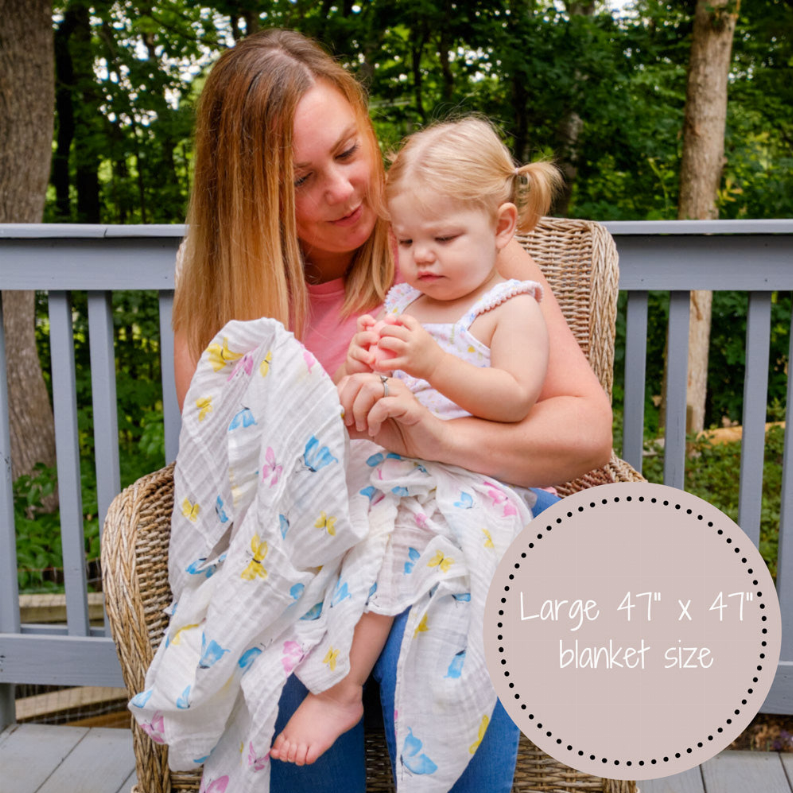 Butterfly Kisses Swaddle