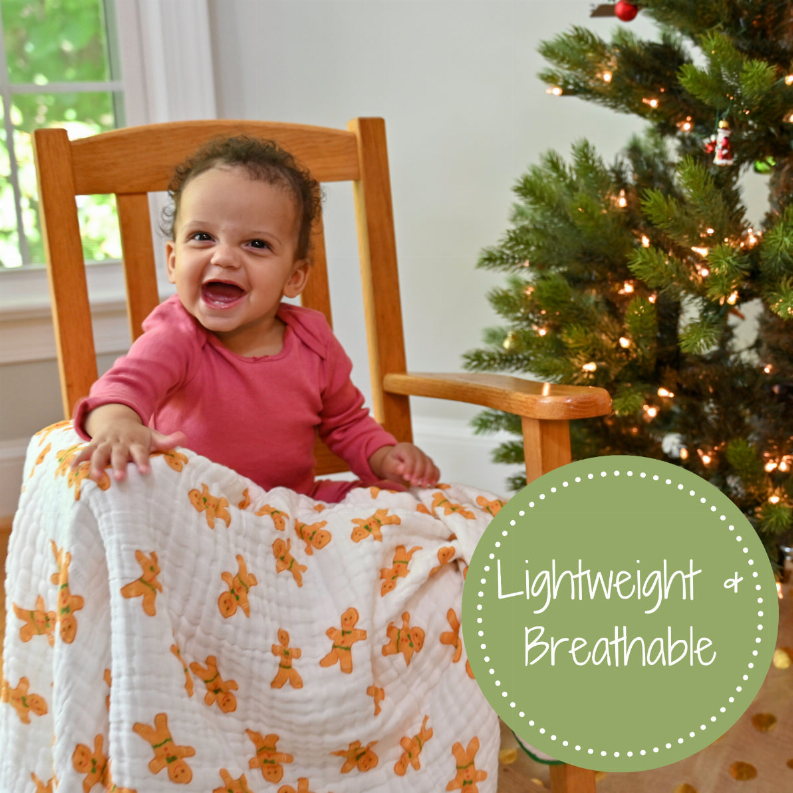 Not My Gumdrop Buttons Muslin Quilt