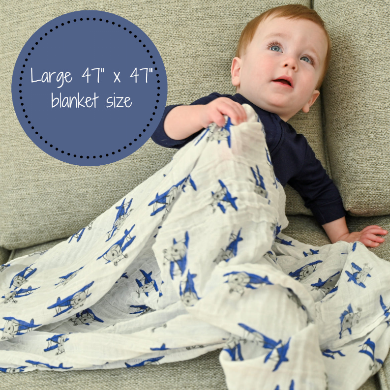 Planes, Trains, and Trucks OH MY Swaddle Set