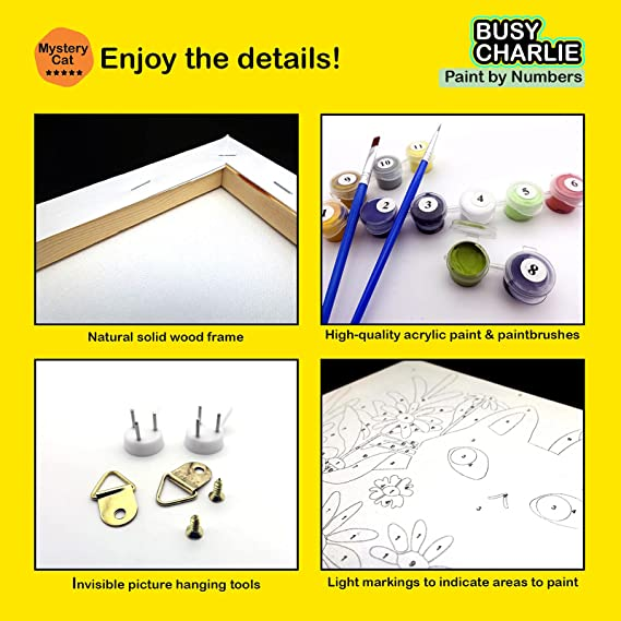 Paint by Numbers Kit for Kids Assortment