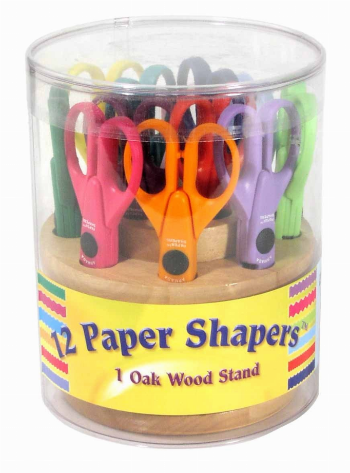 Paper Shapers in Oak Stand (12 Piece Set)