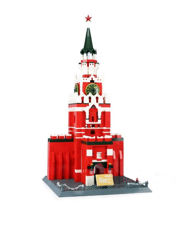 The Spasskaya Tower of Moscow Kremlin - Russia