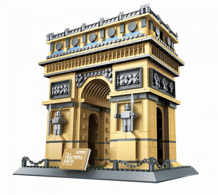 The Triumphal arch of Paris
