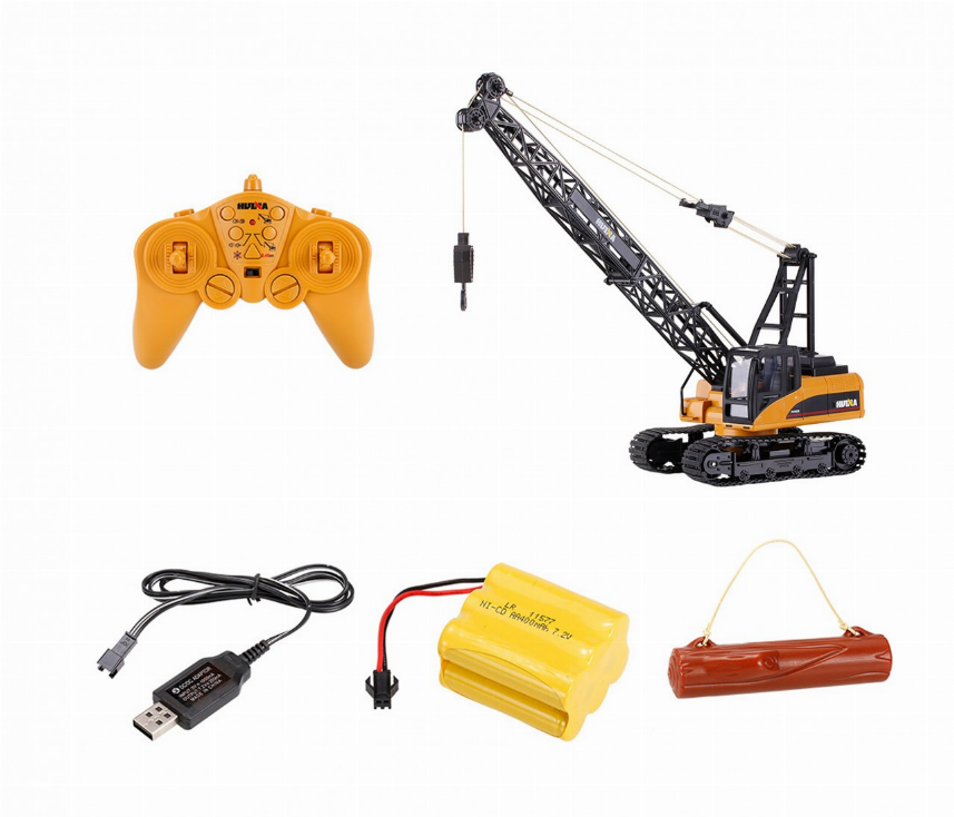 Crane On A Track With Die Cast Arm 2.4 Ghz And Rechargeable Batteries