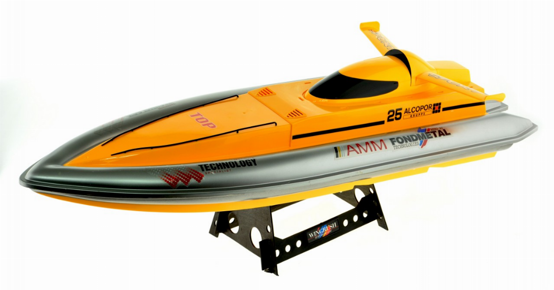 Dual Motor Speed Boat With 2.4 Ghz Remote