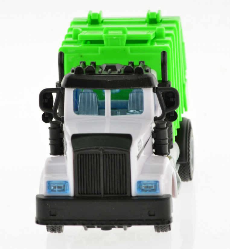 2.4G 1:64 scale RC Garbage Truck with lights and sound