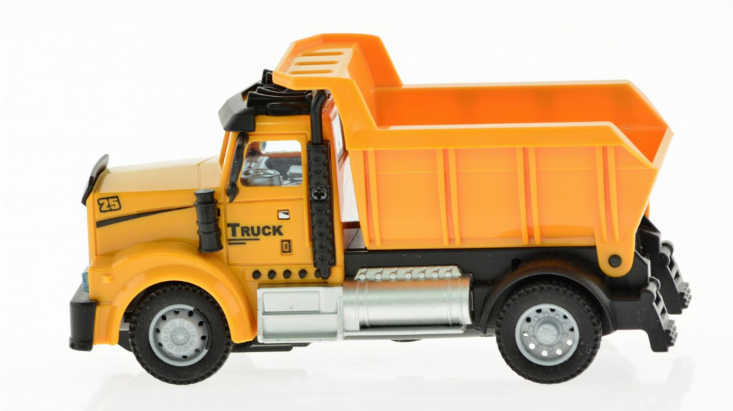 2.4G 1:64 scale RC Engineering Dump Truck with lights and sound