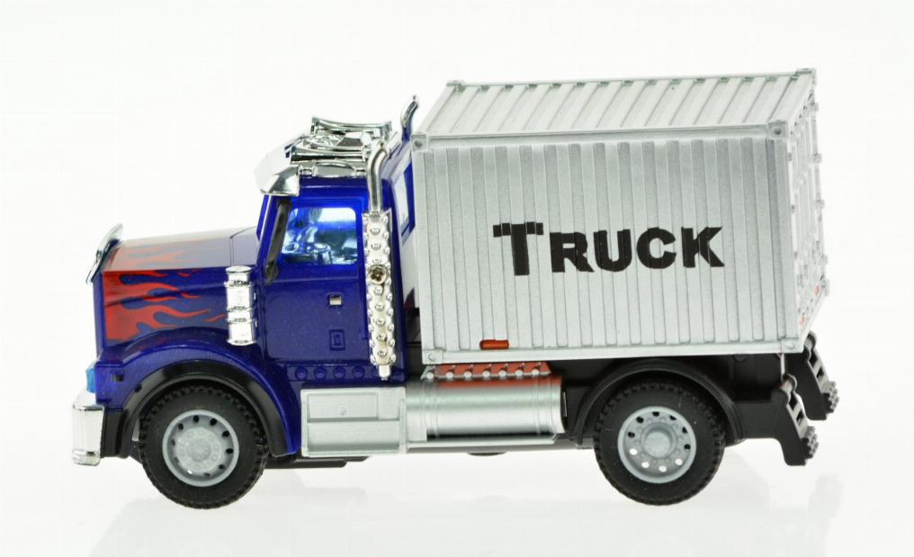 2.4G 1:64 scale RC Transportation container Truck with lights and sound