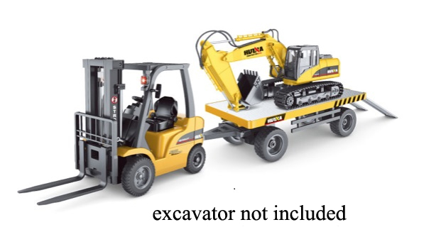 Fork Lift And Trailer Combo