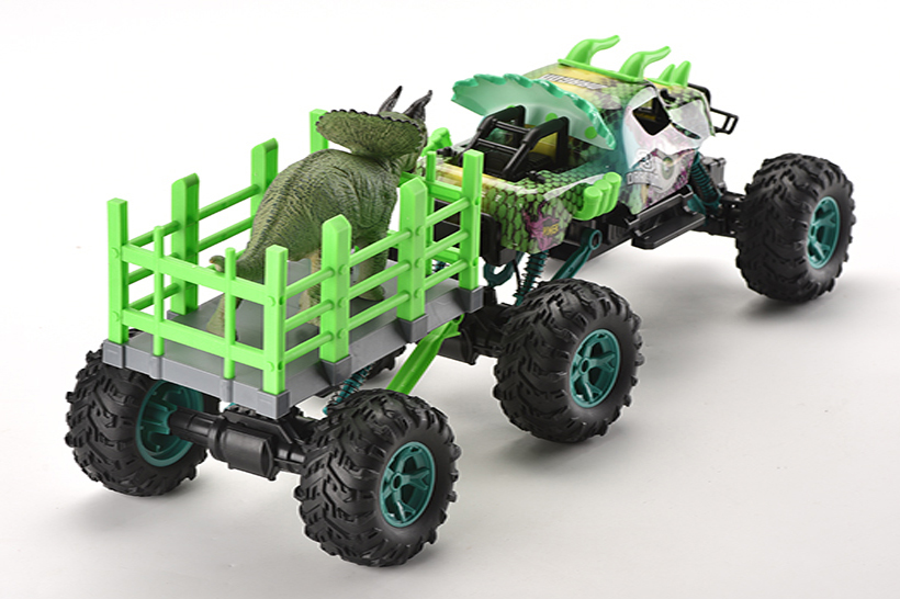 2.4G Scale 1:12 Dinosaur Truck with trailer