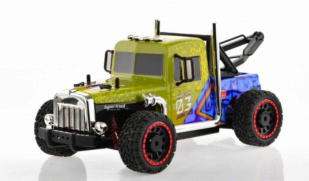 Retro 4WD 1:16 scale tow truck