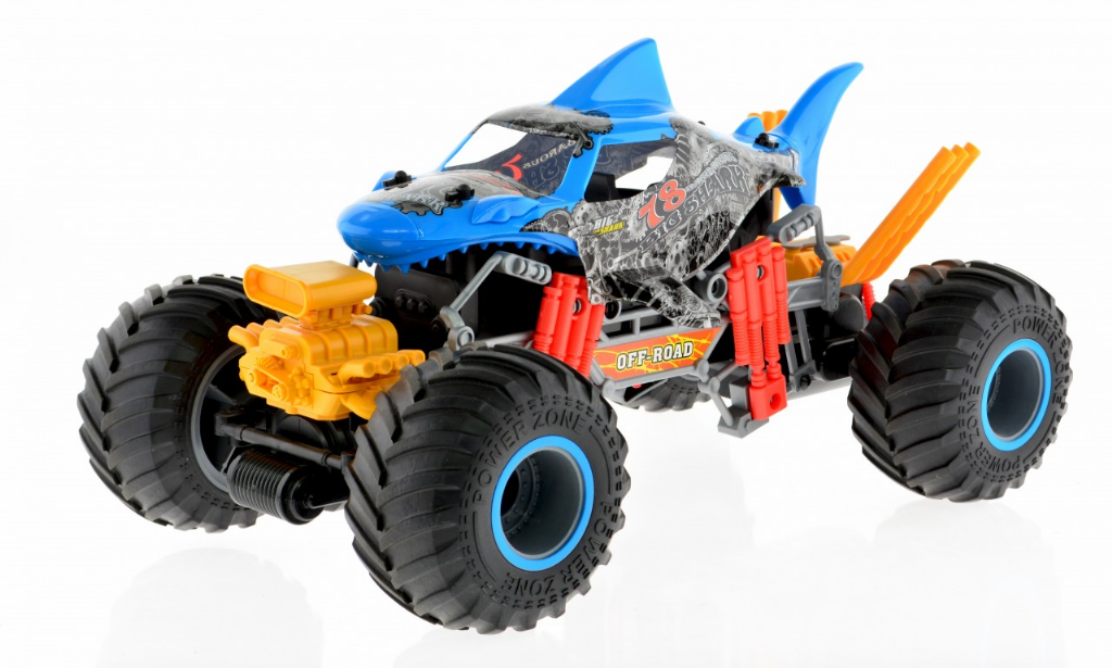 2.4G 1:10 RC Shark with smoking function and running engine