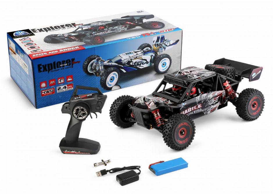 Brushless Buggy 50 Mph Metal Chassis