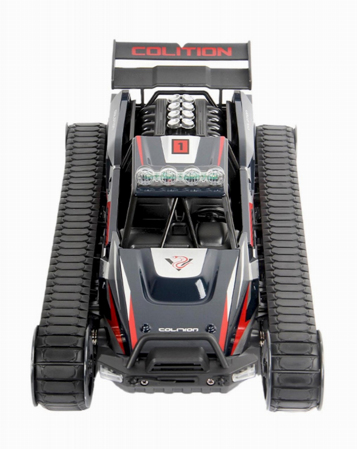 Metal body Ripsaw tank with head lights, smoke function and rear deck with engine details