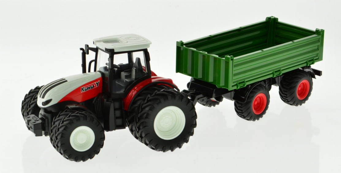 RC Farm Tractor - 8 Wheels