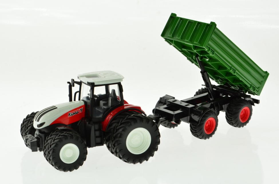 RC Farm Tractor - 8 Wheels