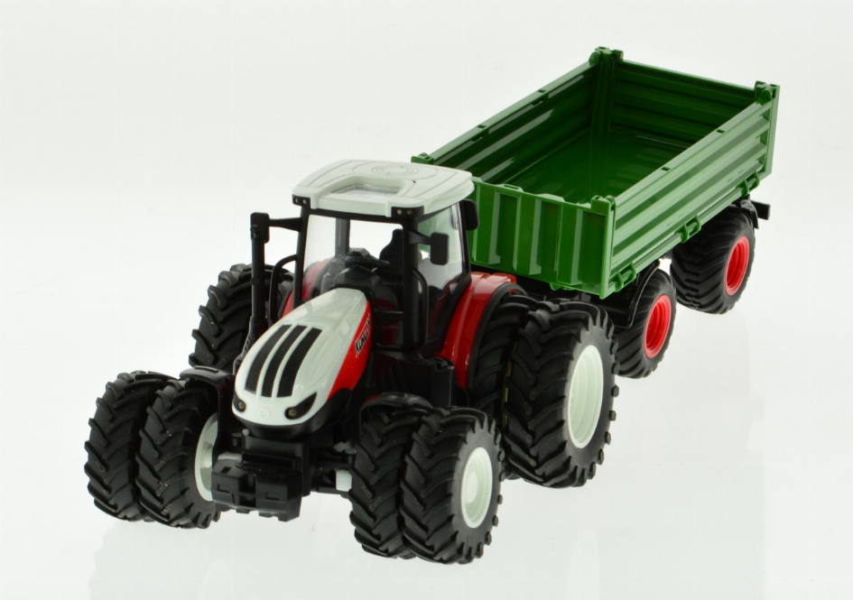 RC Farm Tractor - 8 Wheels