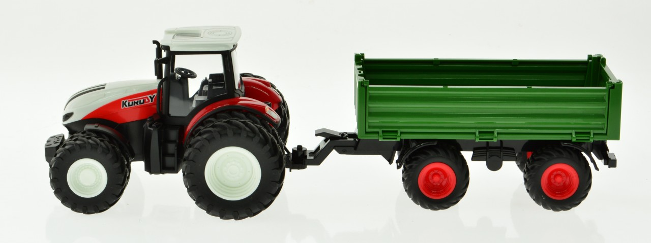 RC Farm Tractor - 8 Wheels