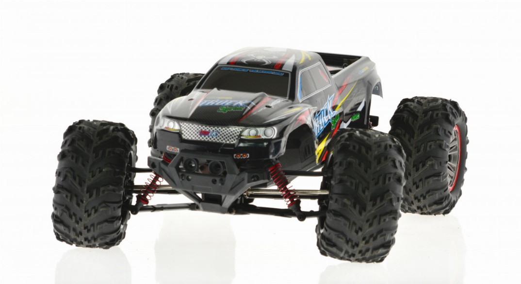 1:10 scale Dual motor 4WD truck with top speed of just over 30 MPH