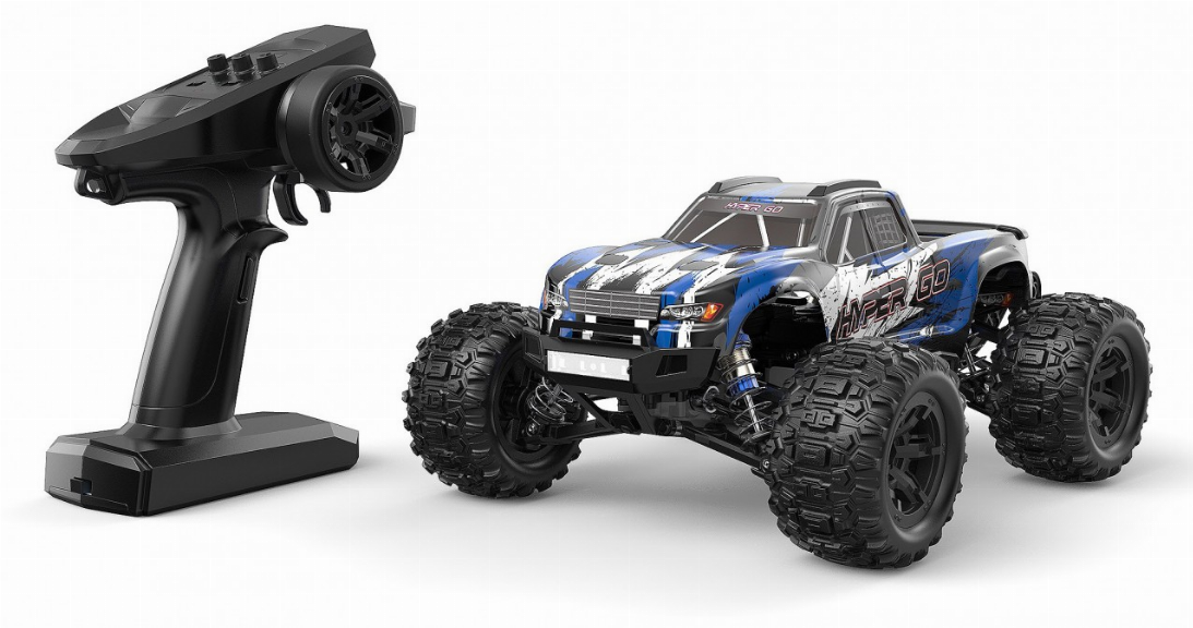 1:16 scale 4WD truck with GPS 24 (2S) / 30 (3S) MPH 350 feet range is 2S AND 3S battery capable