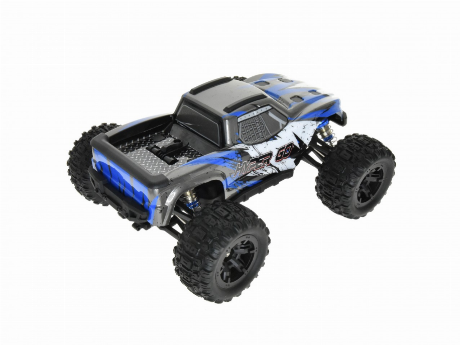 1:16 scale 4WD truck with GPS 24 (2S) / 30 (3S) MPH 350 feet range is 2S AND 3S battery capable