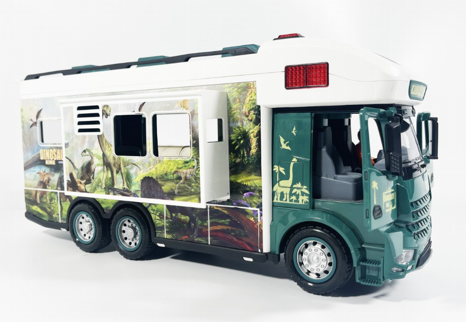 2.4G Jurassic Rv With Lights, Sound And Dinosaurs