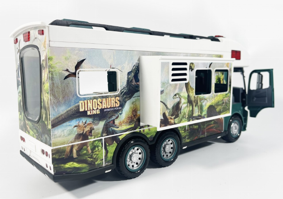 2.4G Jurassic Rv With Lights, Sound And Dinosaurs