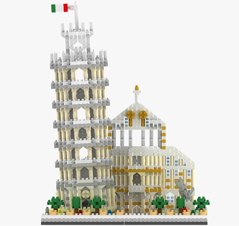 Italian Pisa Leaning Tower