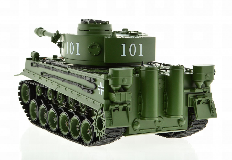 1:18 Scale Tiger Green With Airsoft Cannon