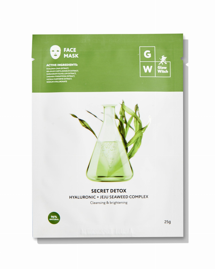 Facial Mask with Jeju Seaweed & Hyaluronic Acid (Pack of 5)