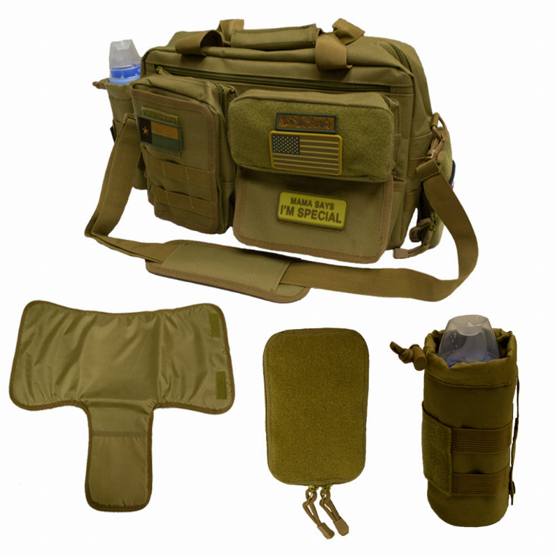 Tactical Diaper Bag (5 Piece Combo)