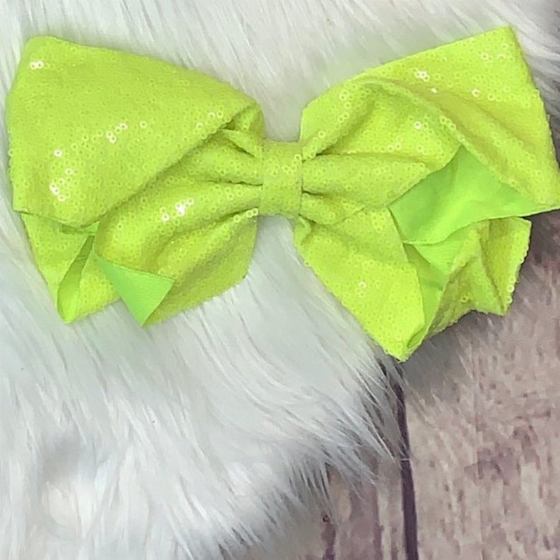 Sequin Hair Bows