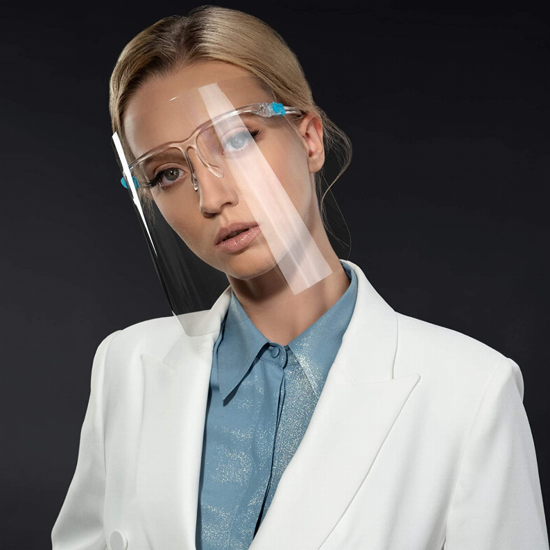 Prospek Safety Face Shield - Reusable Acrylic Shield for Men and Women