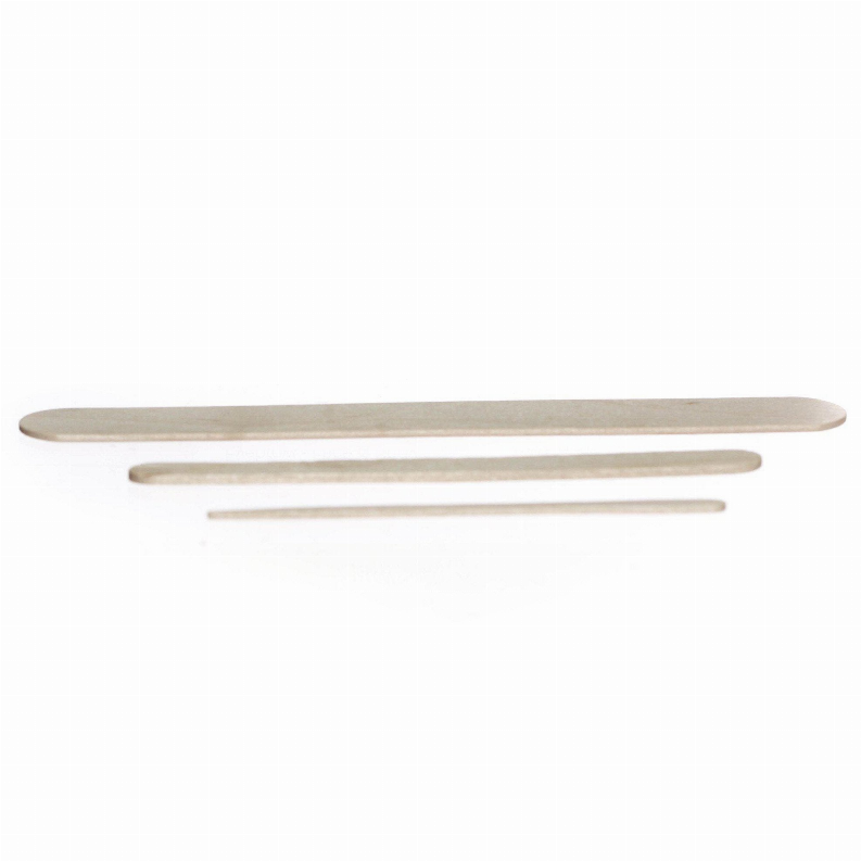 Combined Wax Applicators (5 Eyebrow, 5 Facial, 5 Body)