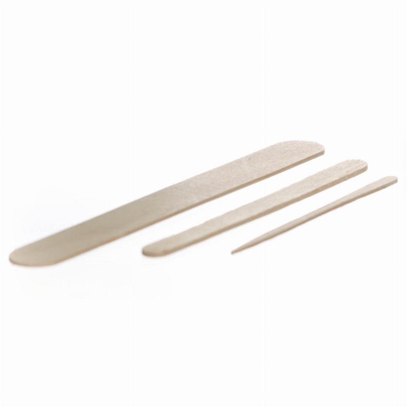 Combo Wax Applicators (50 Eyebrow, 50 Facial, 50 Body)