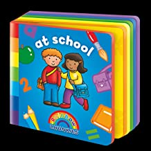 Rainbow Chunkies - AT SCHOOL: With bright, bold illustrations (Age 0-3)