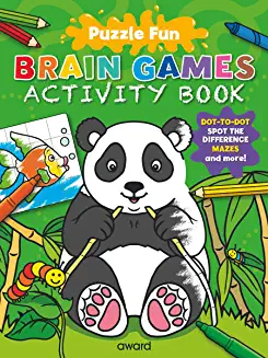 PuzzleFunActivity, PANDA -Search & Find, Mazes, Dot To Dot & Spot The Difference. (Age 4+)