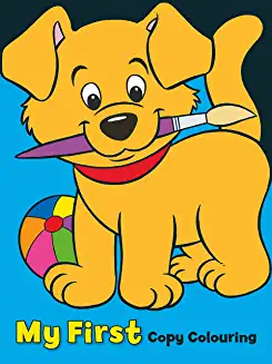 My First Copy Colouring Book - PUPPY and company...